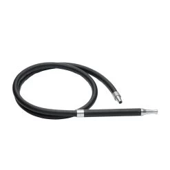 Porsche Design Shisha 2.1 Replacement Leather Hose Set Color Black/silver