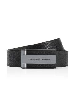 Porsche Design Casual Hook Buckle Belt 35 Color Black, Titanium