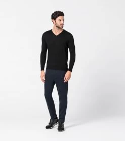 Porsche Design Basic Sweater Color Black -Porsche Design Store 4046901669645 06 ga pd sall ain v1