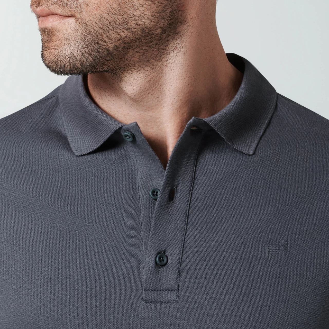 Porsche Design P-Icon Polo Color Asphalt Grey 3 Porsche Design P-Icon Polo Color Asphalt Grey - Image 3