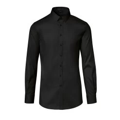 Porsche Design Regular Fit Business Shirt Color Jet Black