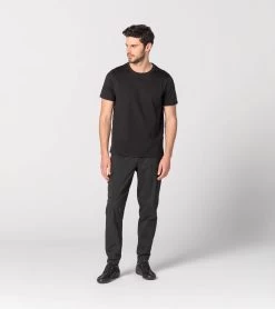 Porsche Design Essential T-Shirt Color Jet Black -Porsche Design Store 4046901739348 06 ga pd sall ain v1