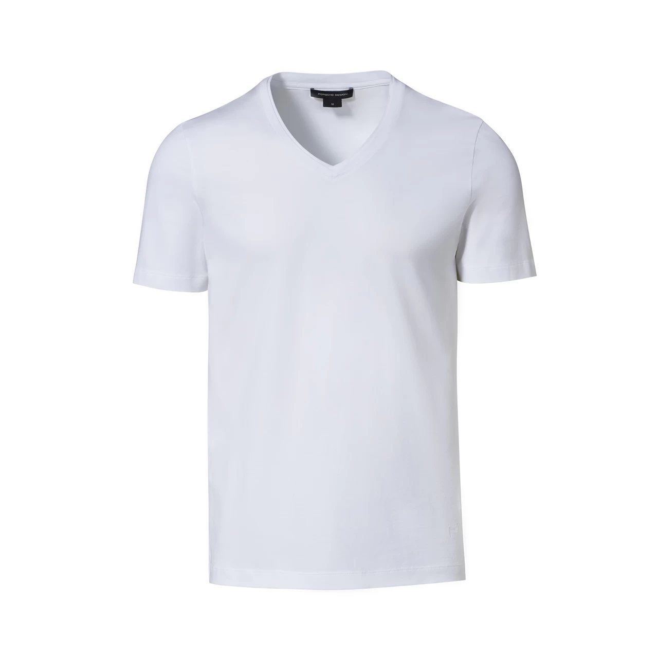 Porsche Design V-Neck T-Shirt Color Optic White 1 Porsche Design V-Neck T-Shirt Color Optic White