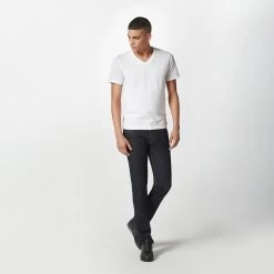 Porsche Design V-Neck T-Shirt Color Optic White 9 Porsche Design V-Neck T-Shirt Color Optic White -Porsche Design Store 4046901825409 08 ga pd sall ain v1