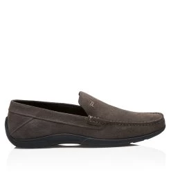 Porsche Design Driver Velours Moccasin Color Asphalt