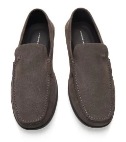 Porsche Design Driver Velours Moccasin Color Asphalt -Porsche Design Store 4046901939519 03 ga pd sall ain v1