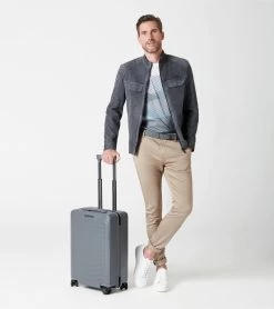 Porsche Design Roadster Hardcase 4W Trolley S Color Anthracite Grey Matt -Porsche Design Store 4056487000183 04 ga pd sall ain v1