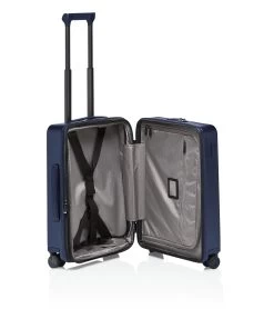 Porsche Design Roadster Hardcase 4W Hybrid Trolley Color Dark Blue Matt -Porsche Design Store 4056487000237 03 ga pd sall ain v1