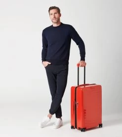 Porsche Design Roadster Hardcase 4W Trolley M Color Lava Orange -Porsche Design Store 4056487000312 04 ga pd sall ain v1