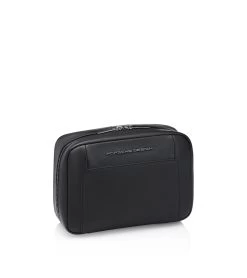 Porsche Design Roadster Leather Washbag M Color Black