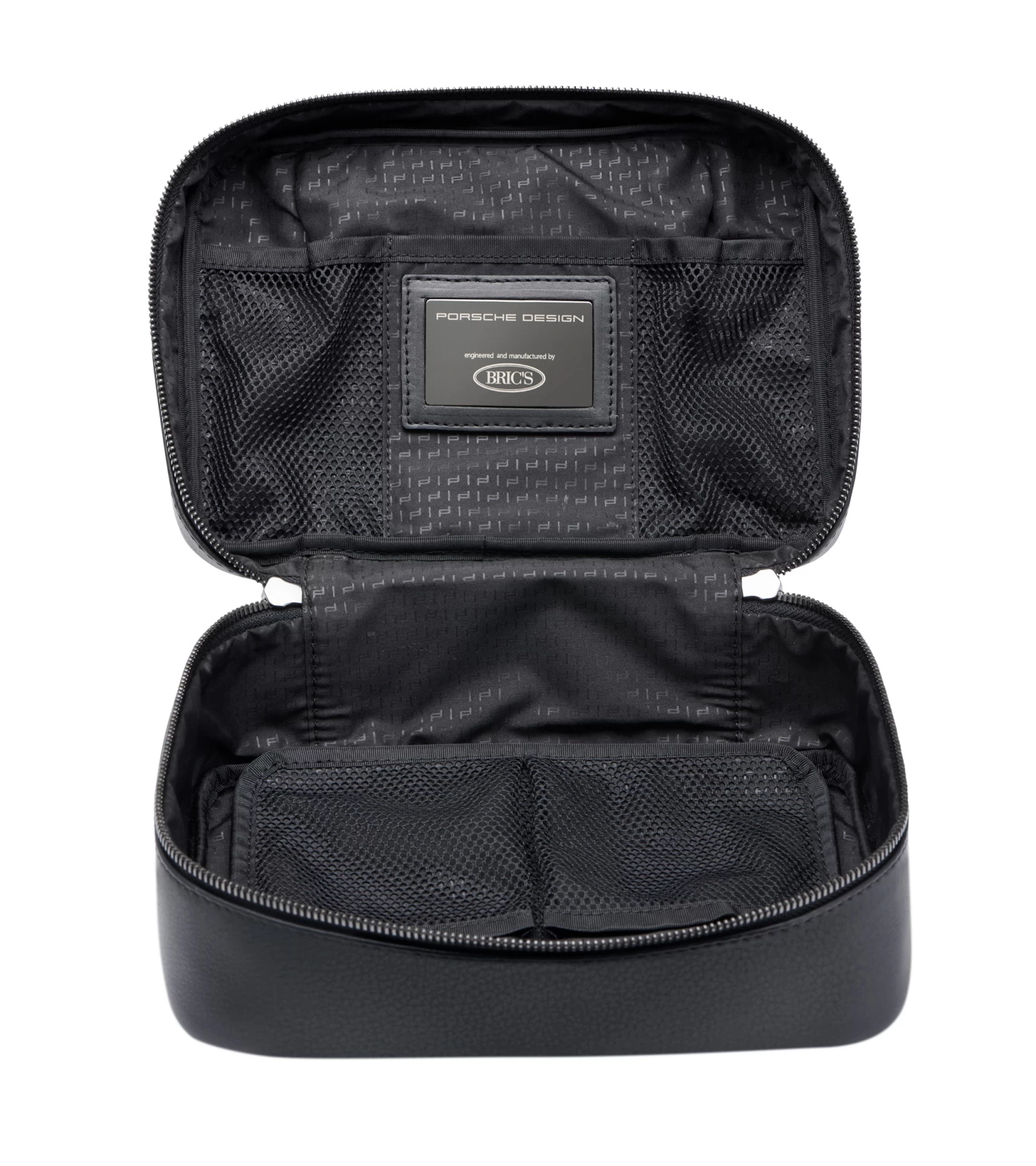 Porsche Design Roadster Leather Washbag M Color Black 3 Porsche Design Roadster Leather Washbag M Color Black - Image 3