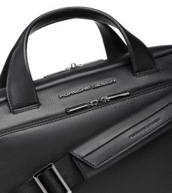 Porsche Design Roadster Leather Briefcase S Color Black 8 Porsche Design Roadster Leather Briefcase S Color Black -Porsche Design Store 4056487000572 03 ga pd sall ain v1