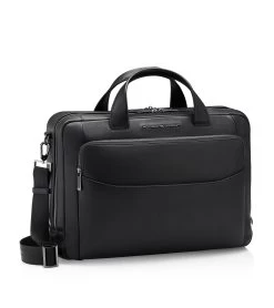 Porsche Design Roadster Leather Briefcase M Color Black