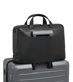 Porsche Design Roadster Leather Briefcase M Color Black -Porsche Design Store 4056487000589 03 ga pd sall ain v1