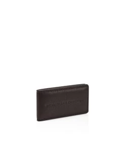Porsche Design Business Money Clip Color Dark Brown