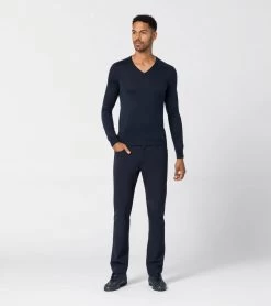 Porsche Design Travel Pants Color Navy Blazer -Porsche Design Store 4056487004877 03 ga pd sall ain v1