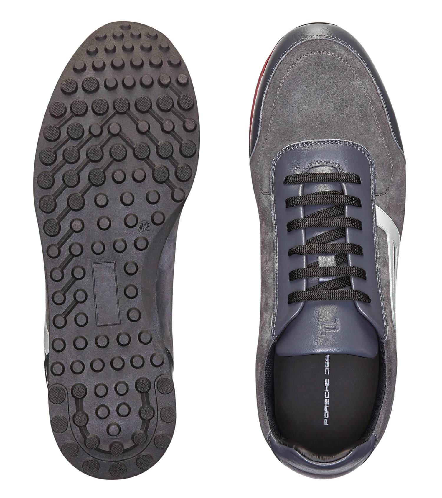 Porsche Design City Sneaker Velours Color Asphalt 4 Porsche Design City Sneaker Velours Color Asphalt - Image 4
