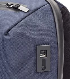 Porsche Design Urban Eco Backpack XS Color Dark Blue -Porsche Design Store 4056487017488 05 ga pd sall ain v1