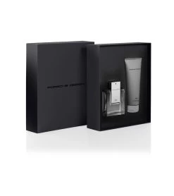 Porsche Design PURE Gift Set Eau De Toilette & Hair & Body Shampoo Color Grey/black