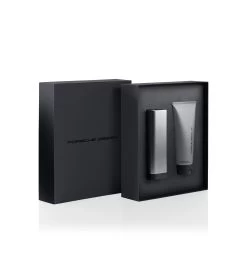 Porsche Design 180 Eau De Toilette & Hair & Body Shampoo Color Grey Metallic/black