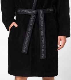 Porsche Design Bathrobe Color Black -Porsche Design Store 4056487026176 05 ga pd sall ain v1