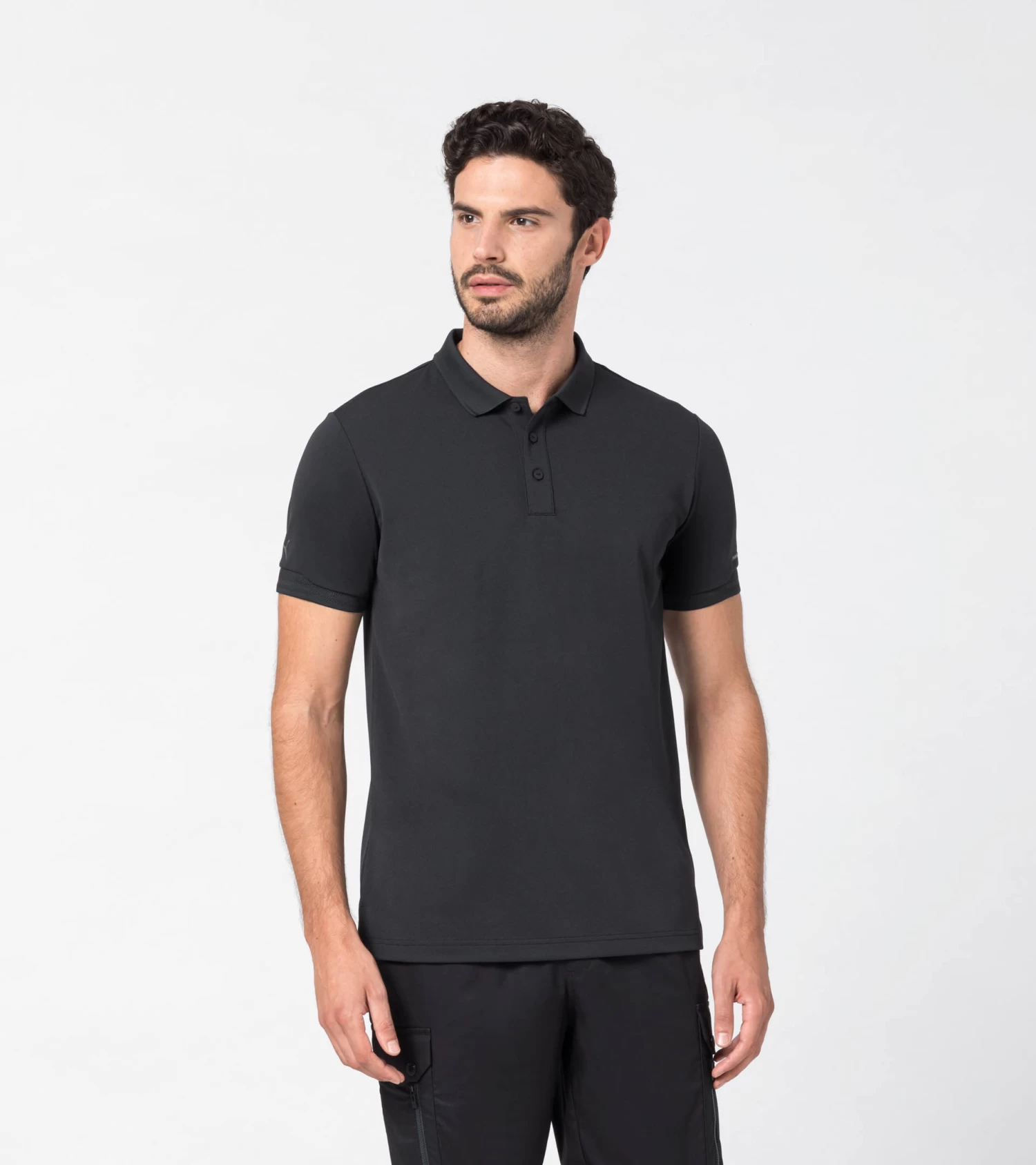 Porsche Design Men's Polo Color Black 5 Porsche Design Men's Polo Color Black - Image 5