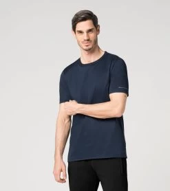 Porsche Design Essential Tee Color Navy Blazer -Porsche Design Store 4056487031712 05 ga pd sall ain v1