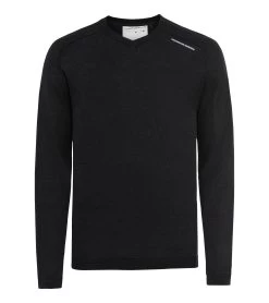 Porsche Design PD Evoknit V-Neck Color Jet Black