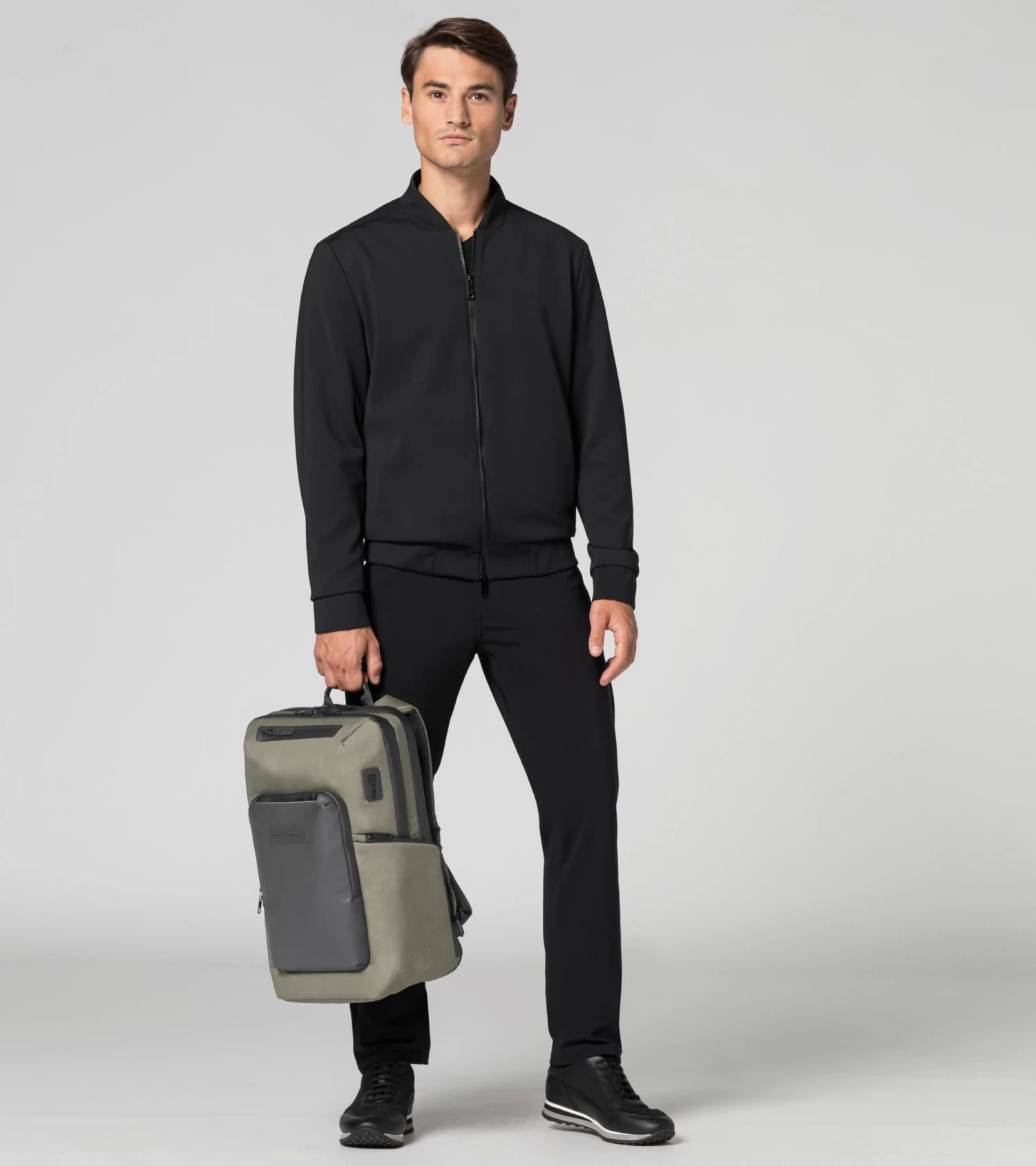 Porsche Design Urban Eco Backpack M2 Color Stone Grey 6 Porsche Design Urban Eco Backpack M2 Color Stone Grey - Image 6