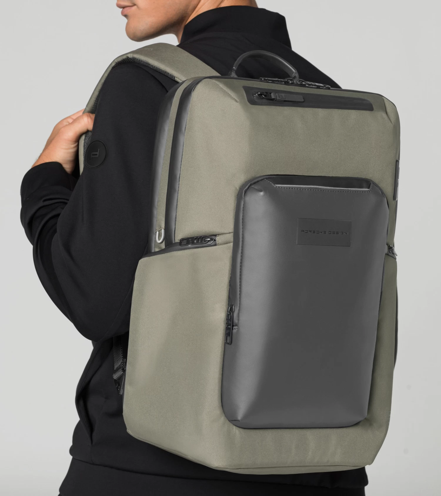Porsche Design Urban Eco Backpack M2 Color Stone Grey 7 Porsche Design Urban Eco Backpack M2 Color Stone Grey - Image 7