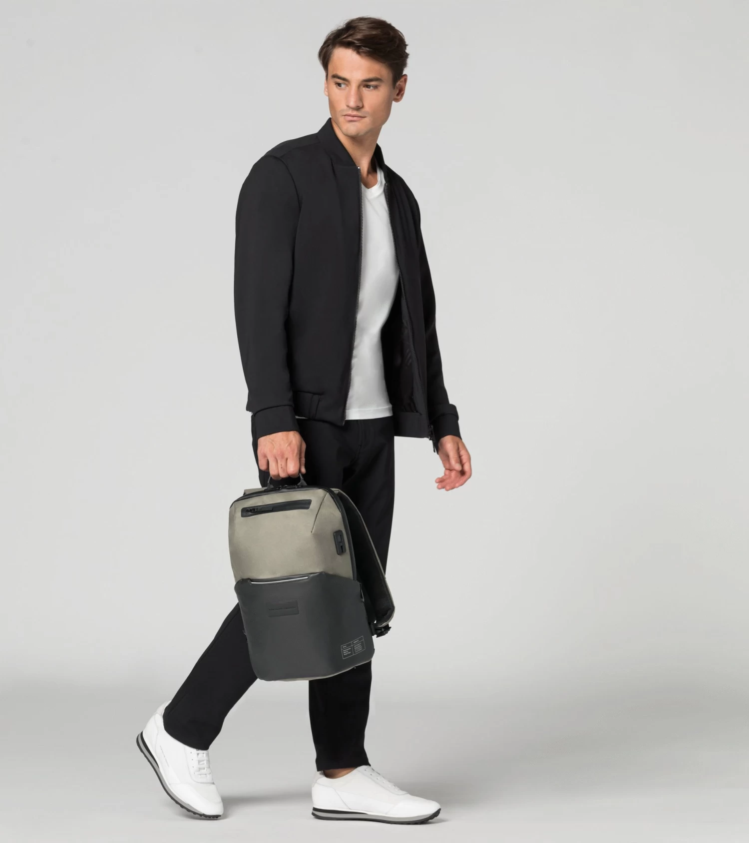 Porsche Design Urban Eco Backpack XS Color Stone Grey 7 Porsche Design Urban Eco Backpack XS Color Stone Grey - Image 7