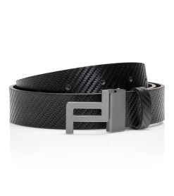 Porsche Design Business Belt Icon Reversible 35 Color Carbon/black, Titanium