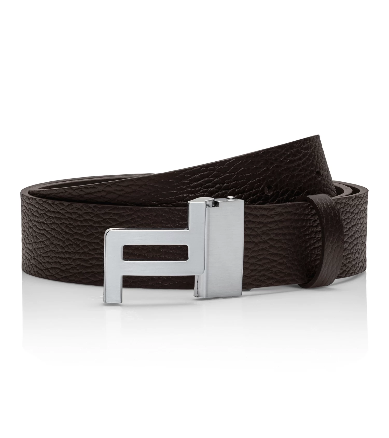 Porsche Design Business Belt Icon Reversible 35 Color Black/dark Brown, Brushed Chrome 1 Porsche Design Business Belt Icon Reversible 35 Color Black/dark Brown, Brushed Chrome
