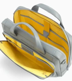 Porsche Design Roadster Leather Briefcase S Color Grey 10 Porsche Design Roadster Leather Briefcase S Color Grey -Porsche Design Store 4056487038698 03 ga pd sall ain v1