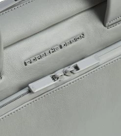 Porsche Design Roadster Leather Briefcase S Color Grey 11 Porsche Design Roadster Leather Briefcase S Color Grey -Porsche Design Store 4056487038698 04 ga pd sall ain v1