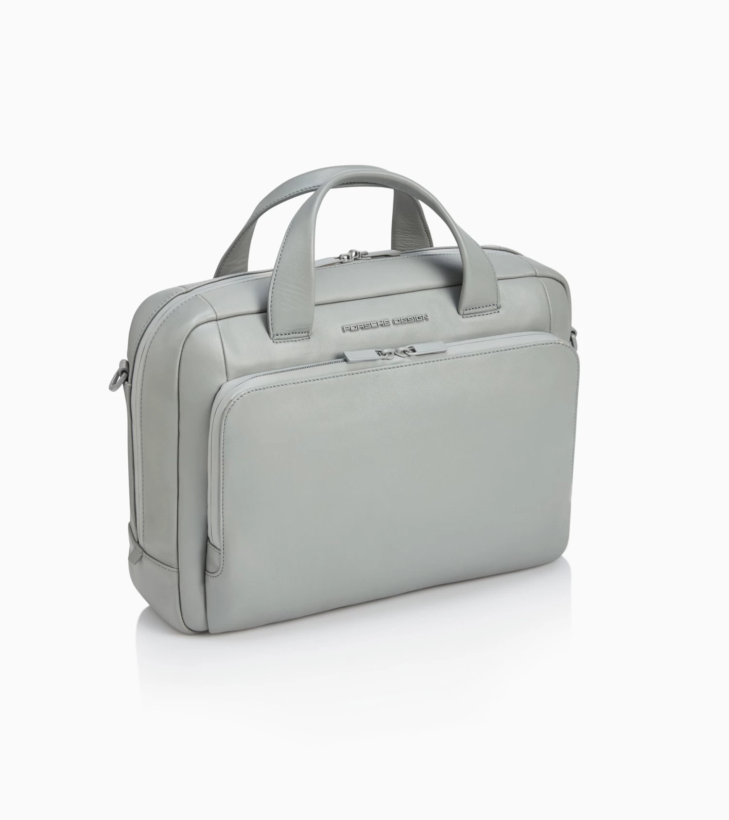 Porsche Design Roadster Leather Briefcase S Color Grey 7 Porsche Design Roadster Leather Briefcase S Color Grey - Image 7