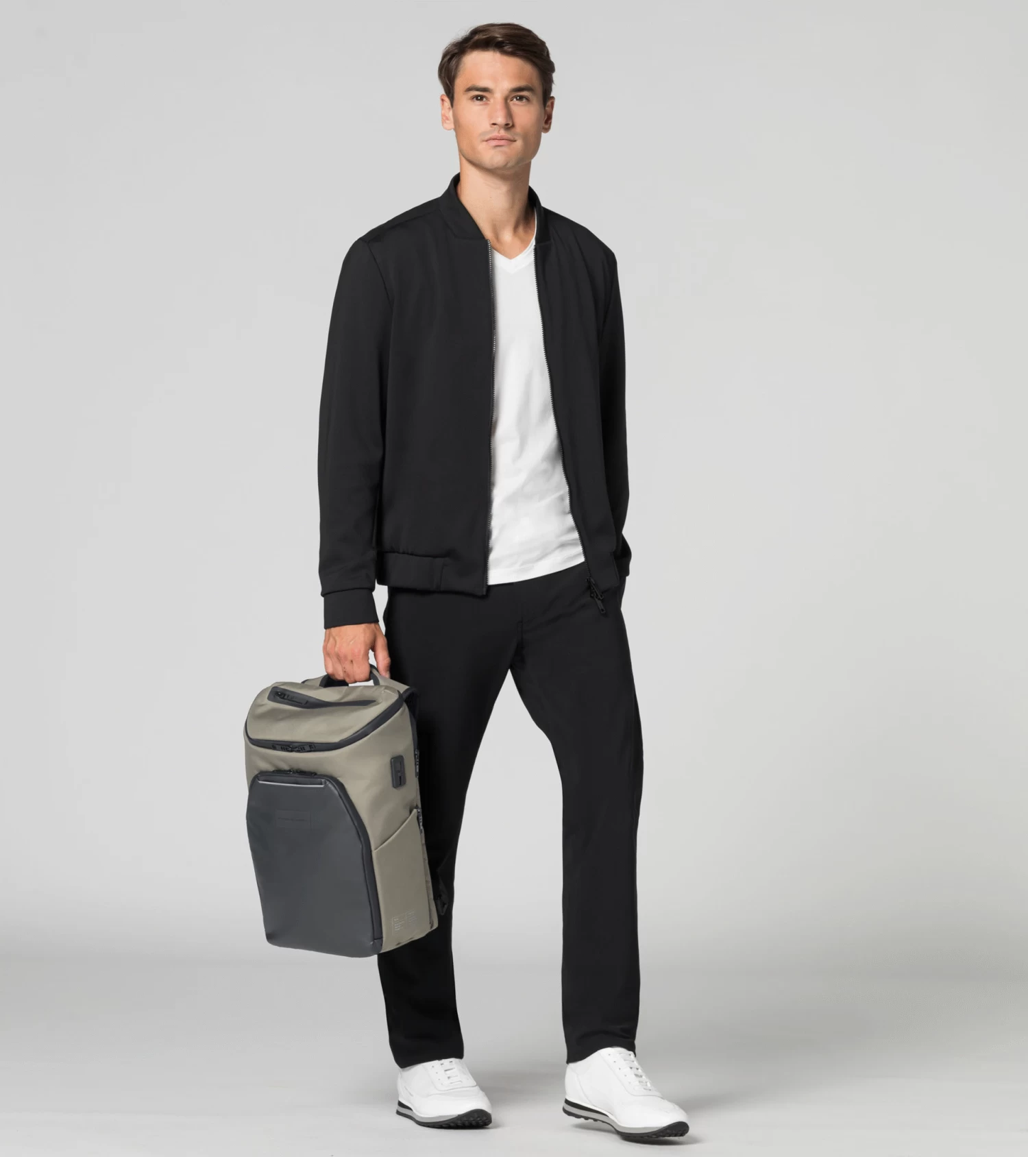 Porsche Design Urban Eco Backpack M1 Color Stone Grey 6 Porsche Design Urban Eco Backpack M1 Color Stone Grey - Image 6