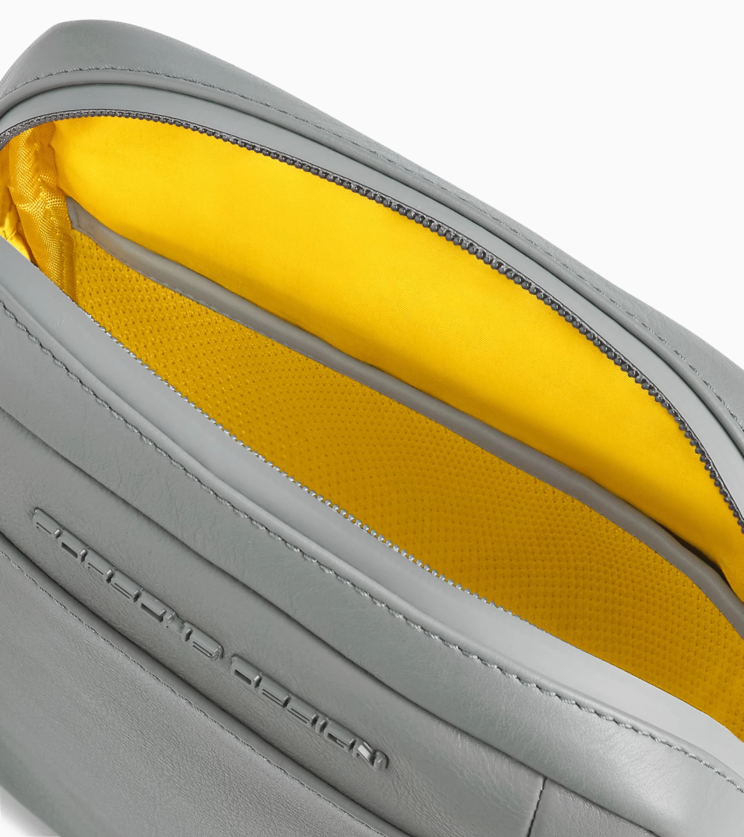 Porsche Design Roadster Leather Shoulderbag XS Color Grey 3 Porsche Design Roadster Leather Shoulderbag XS Color Grey - Image 3