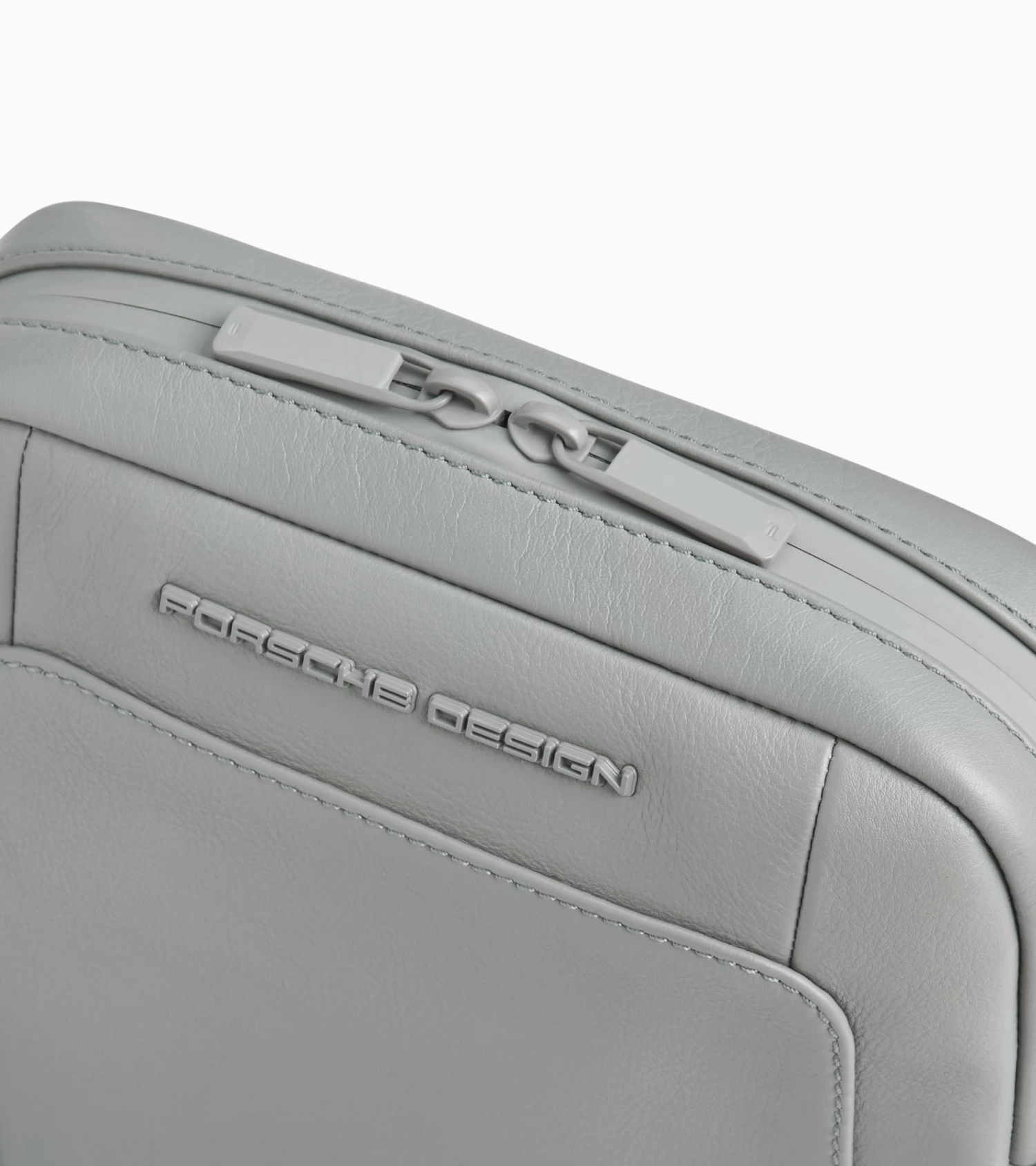 Porsche Design Roadster Leather Shoulderbag XS Color Grey 4 Porsche Design Roadster Leather Shoulderbag XS Color Grey - Image 4