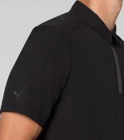 Porsche Design Active Polo Shirt Color Black -Porsche Design Store 4056487039138 004 ga pd sall ain v1