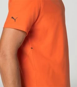 Porsche Design Active T-Shirt Color Firecracker Orange -Porsche Design Store 4056487039329 004 ga pd sall ain v1