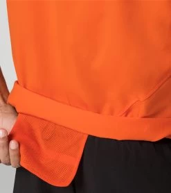 Porsche Design Active T-Shirt Color Firecracker Orange -Porsche Design Store 4056487039329 005 ga pd sall ain v1