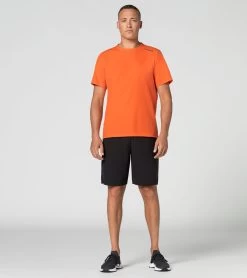 Porsche Design Active T-Shirt Color Firecracker Orange -Porsche Design Store 4056487039329 007 ga pd sall ain v1