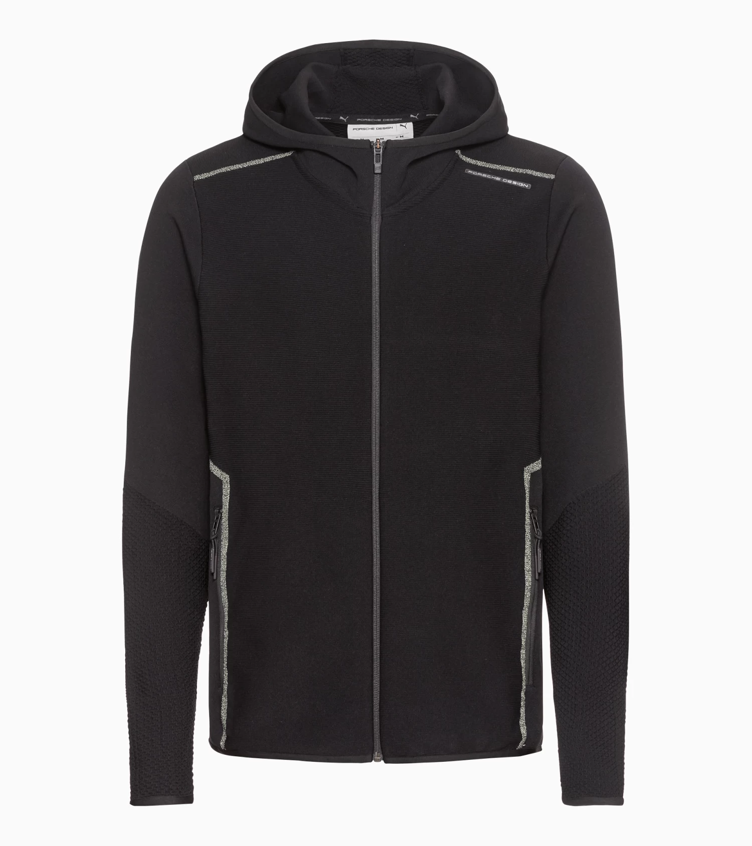Porsche Design EvoKNIT® Midlayer Jacket Color Black 1 Porsche Design EvoKNIT® Midlayer Jacket Color Black