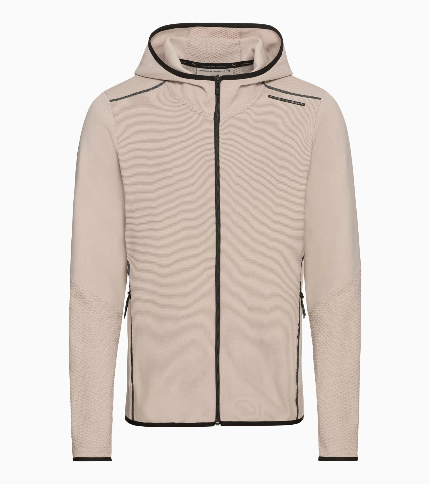 Porsche Design EvoKNIT® Midlayer Jacket Color Putty Beige 1 Porsche Design EvoKNIT® Midlayer Jacket Color Putty Beige