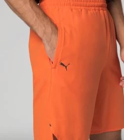 Porsche Design Active Shorts Color Firecracker Orange -Porsche Design Store 4056487040462 003 ga pd sall ain v1