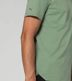 Porsche Design Essential T-Shirt Color Dusty Green -Porsche Design Store 4056487041308 003 ga pd sall ain v1