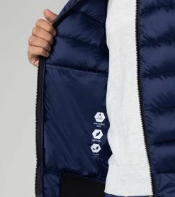 Porsche Design Lightweight Jacket Color Blue Depths -Porsche Design Store 4056487043340 004 ga pd sall ain v1