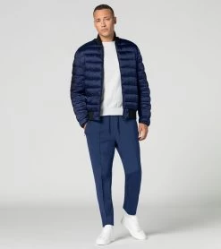 Porsche Design Lightweight Jacket Color Blue Depths -Porsche Design Store 4056487043340 008 ga pd sall ain v1