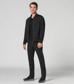 Porsche Design Active Blouson Color Jet Black -Porsche Design Store 4056487043401 007 ga pd sall ain v1
